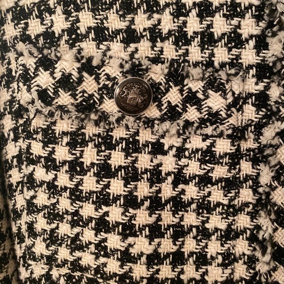 Veronica Beard NWT Houndstooth Jacket - Size 14 - Picture 5 of 5